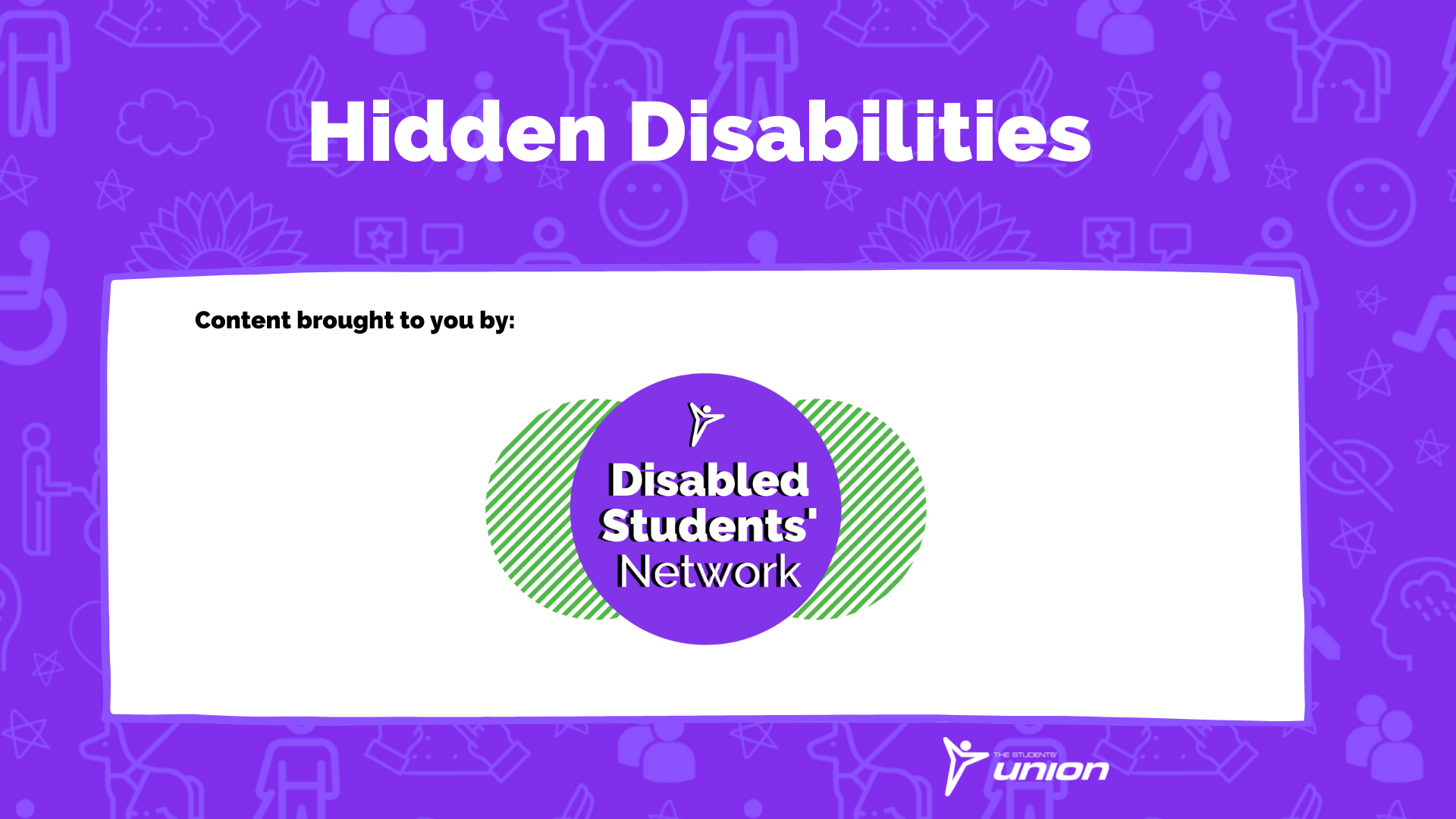 Learn More About Hidden Disabilities